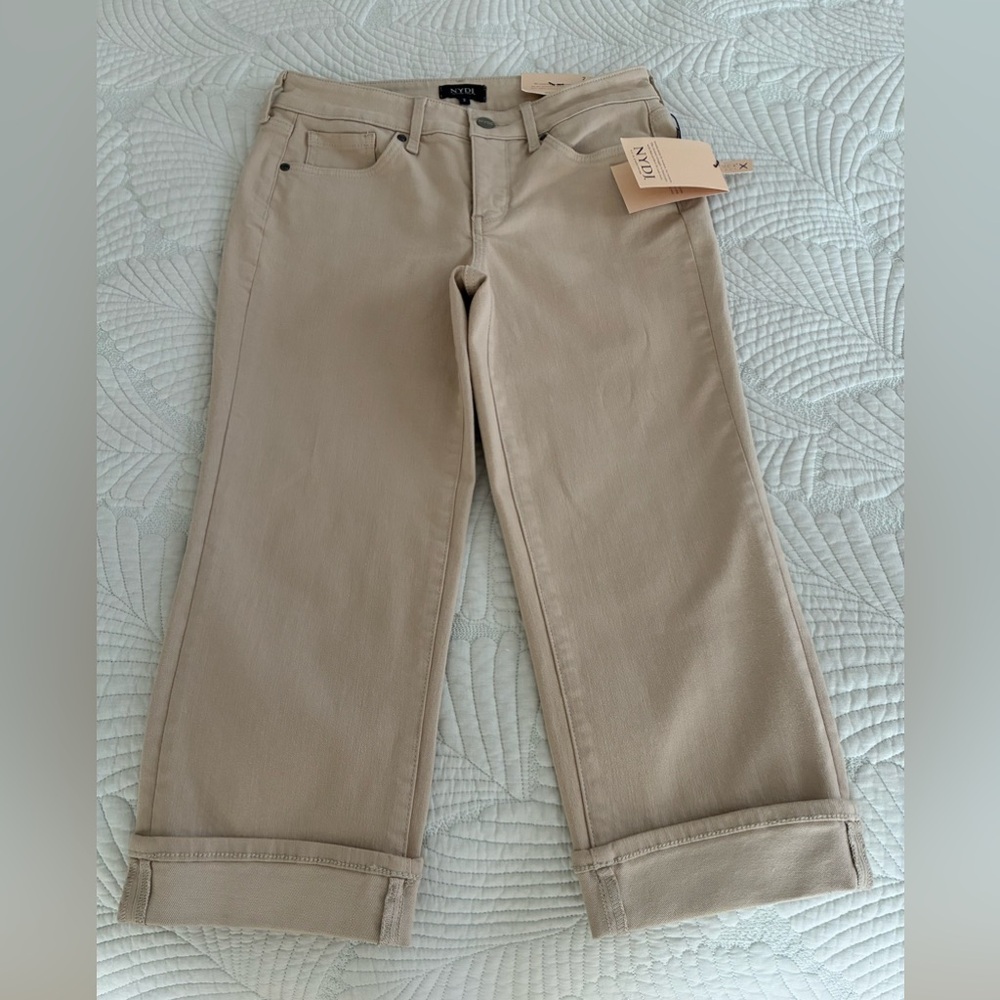 NYDJ Marilyn Crop Cuff Jeans NWT - Picture 3 of 12